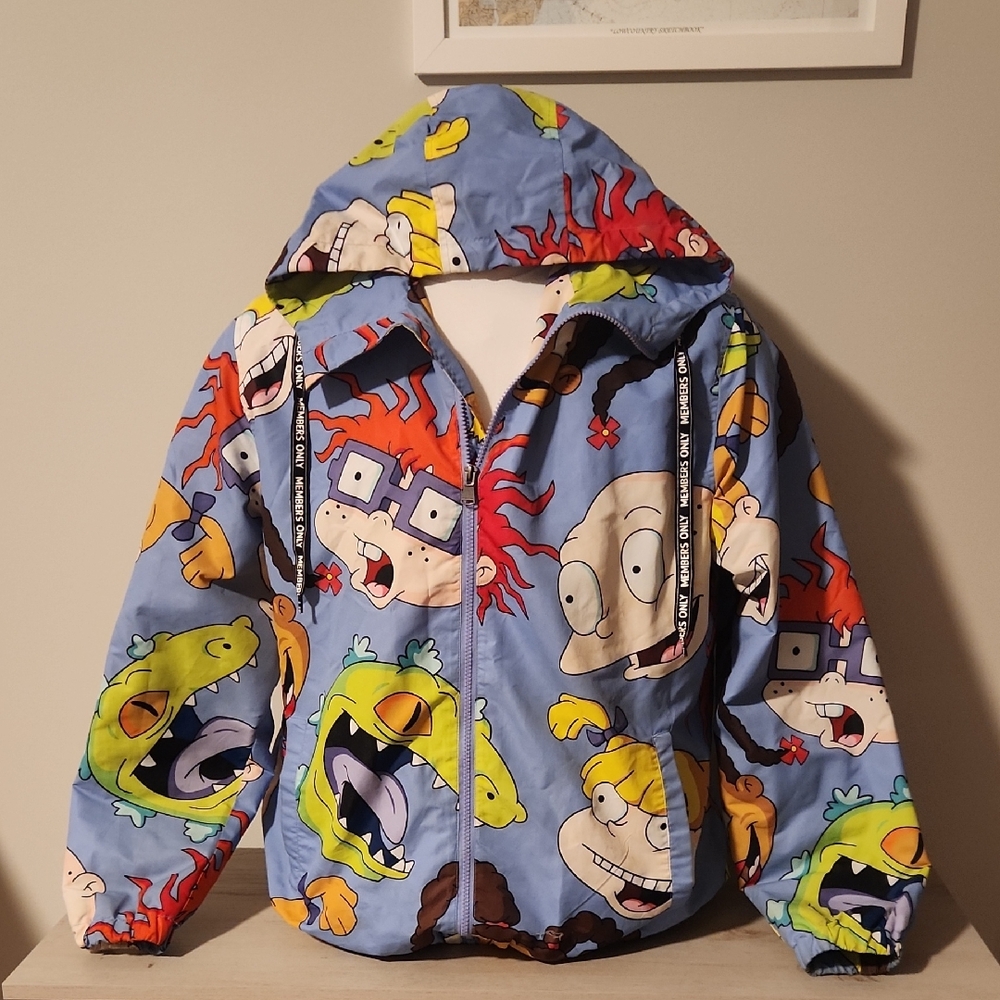 Members Only Rugrats Jacket Mens XL